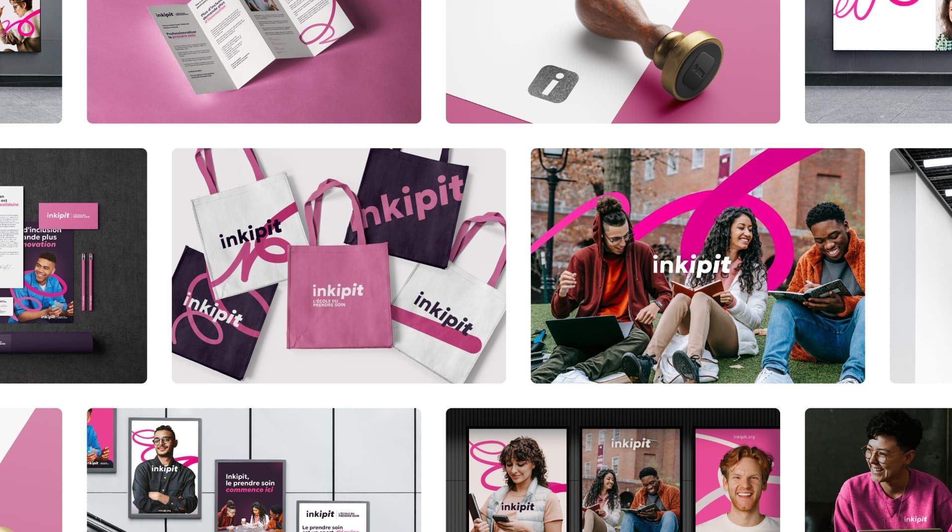 Accompagnement global en communication d'Inkipit
