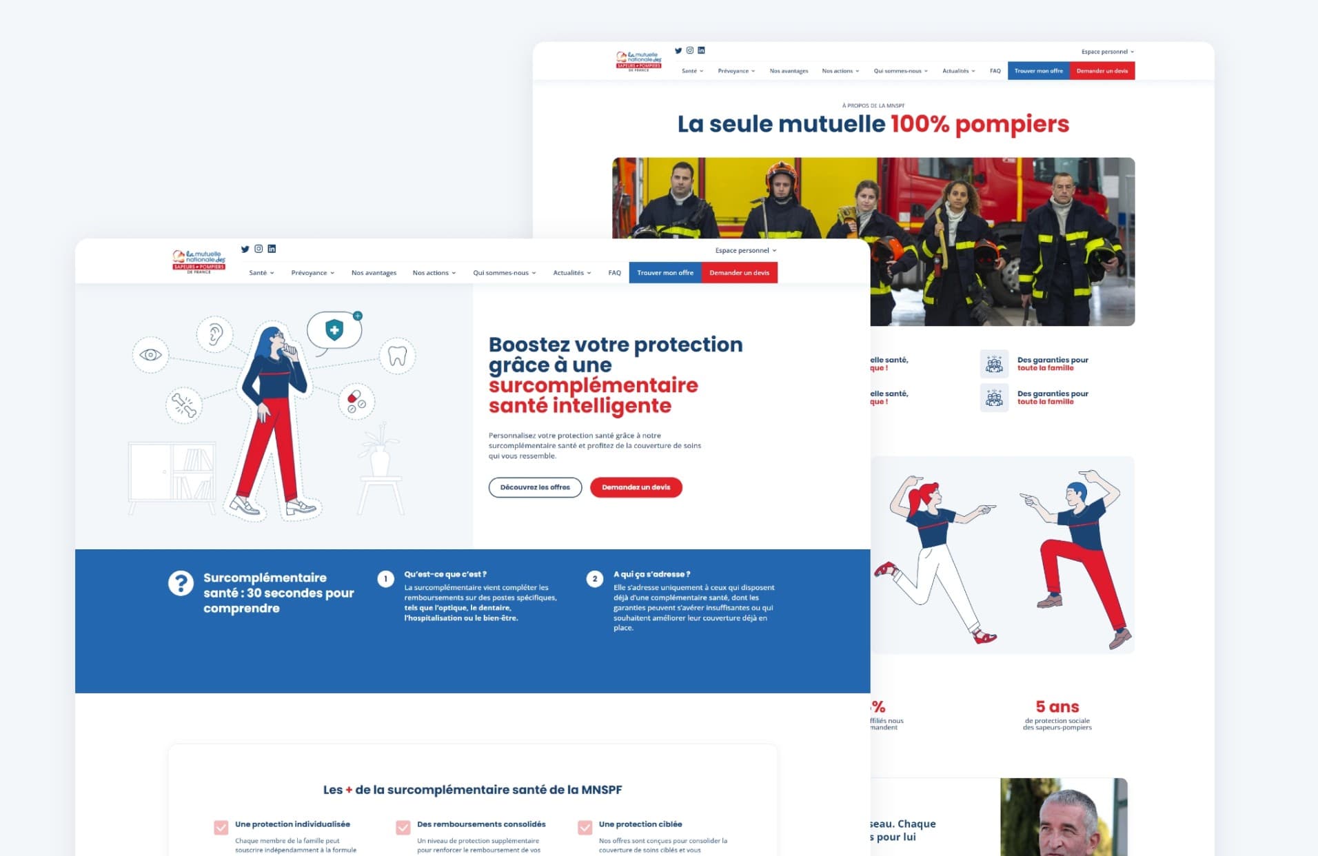 Refonte des offres sur le site internet