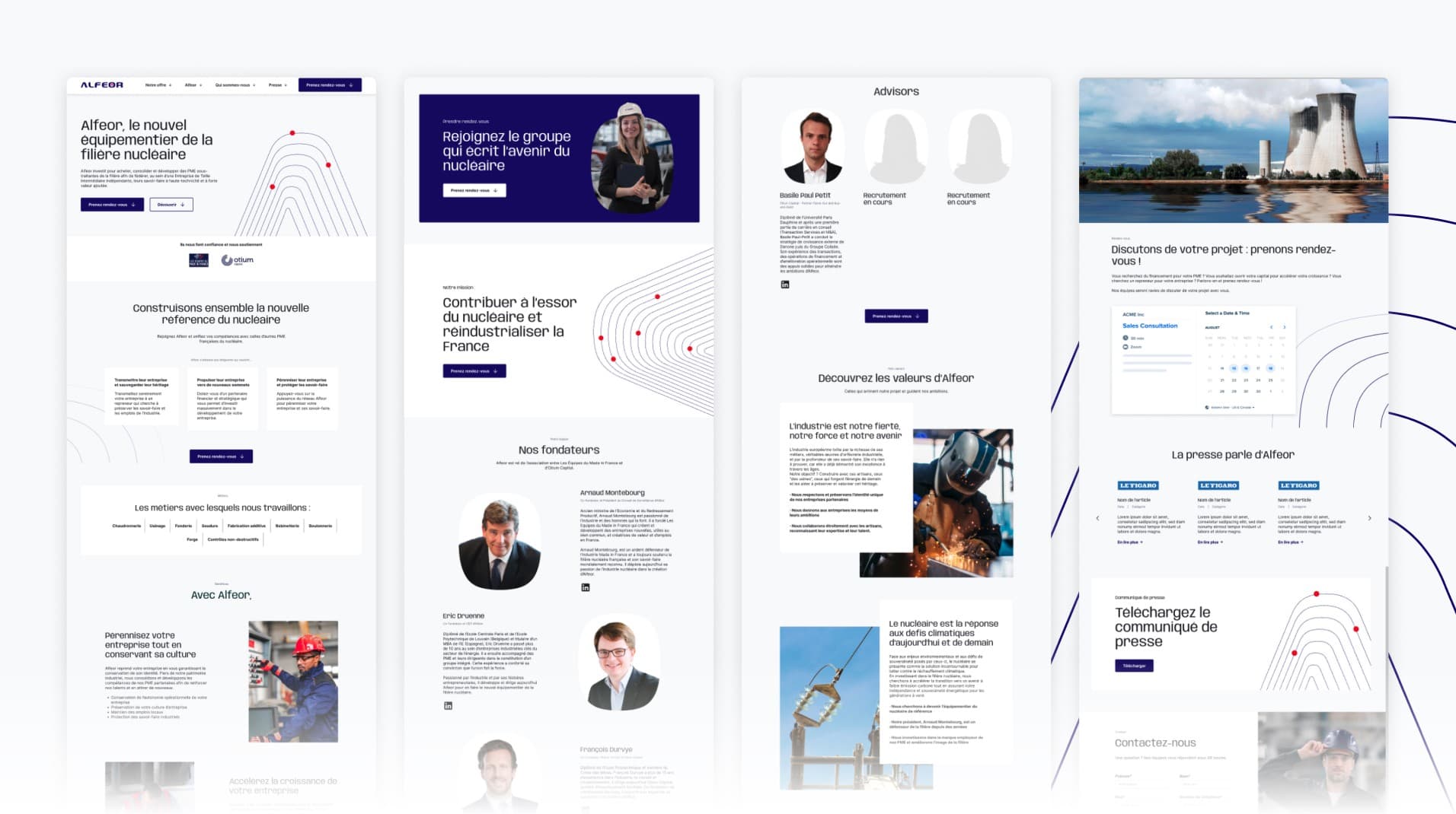 Développement d'une landing page