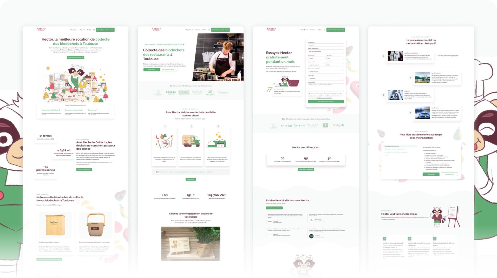 Création du site vitrine