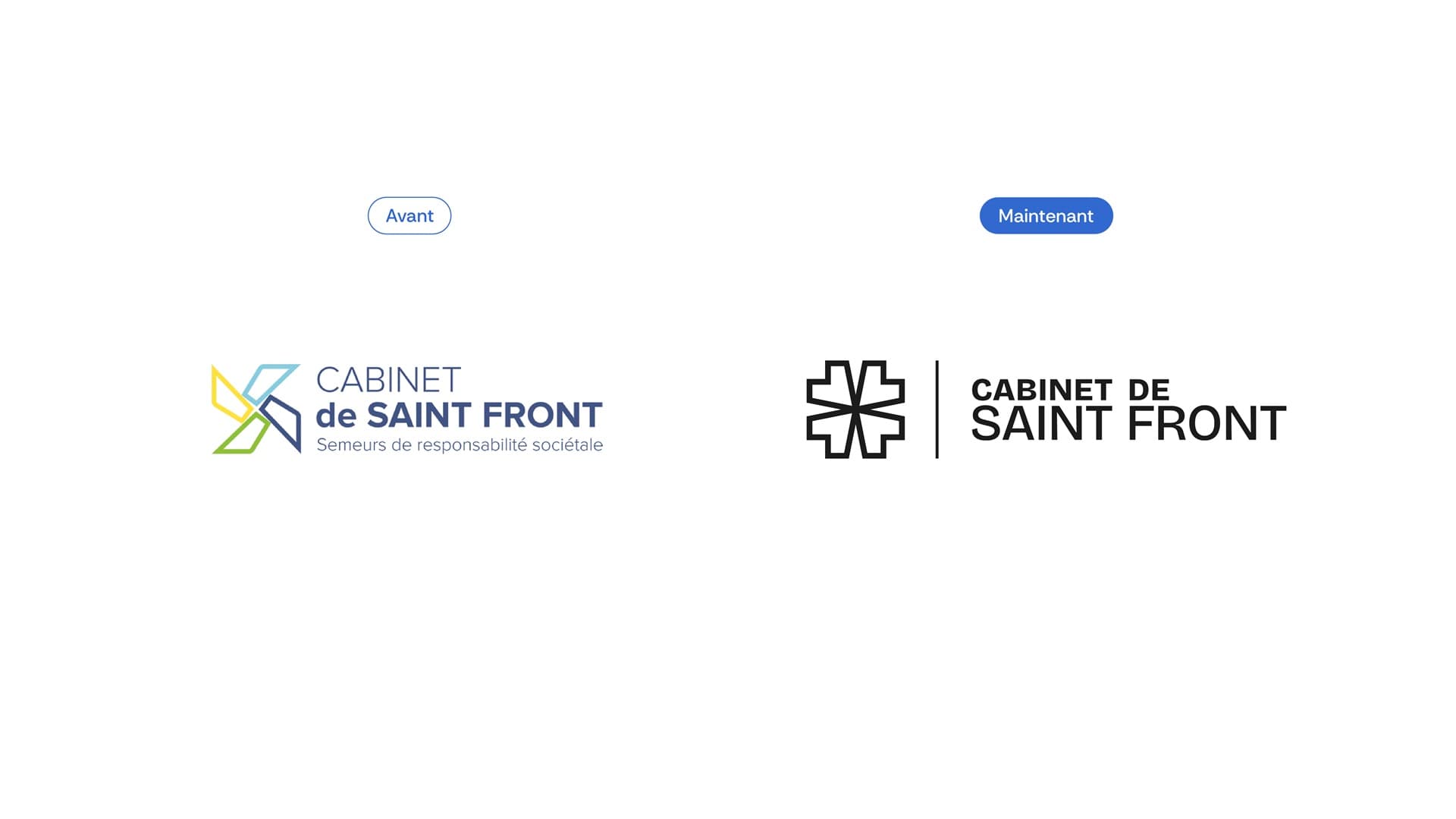 Avant vs après Logo VDSF