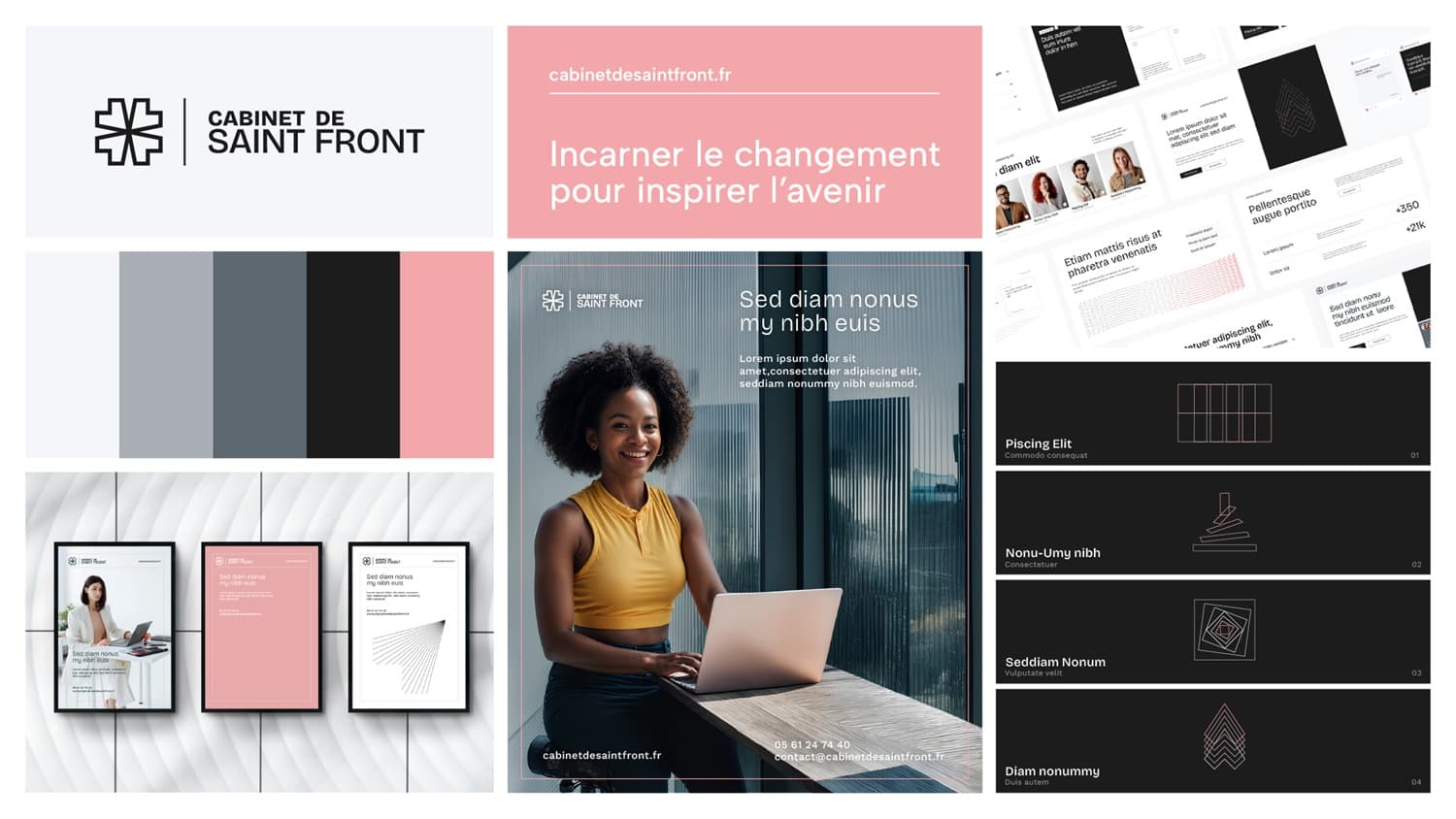 Déclinaison de la nouvelle identité visuelle