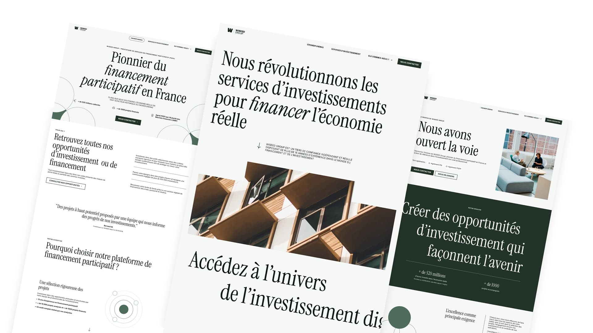 Nouveau site corporate pour WiSEED