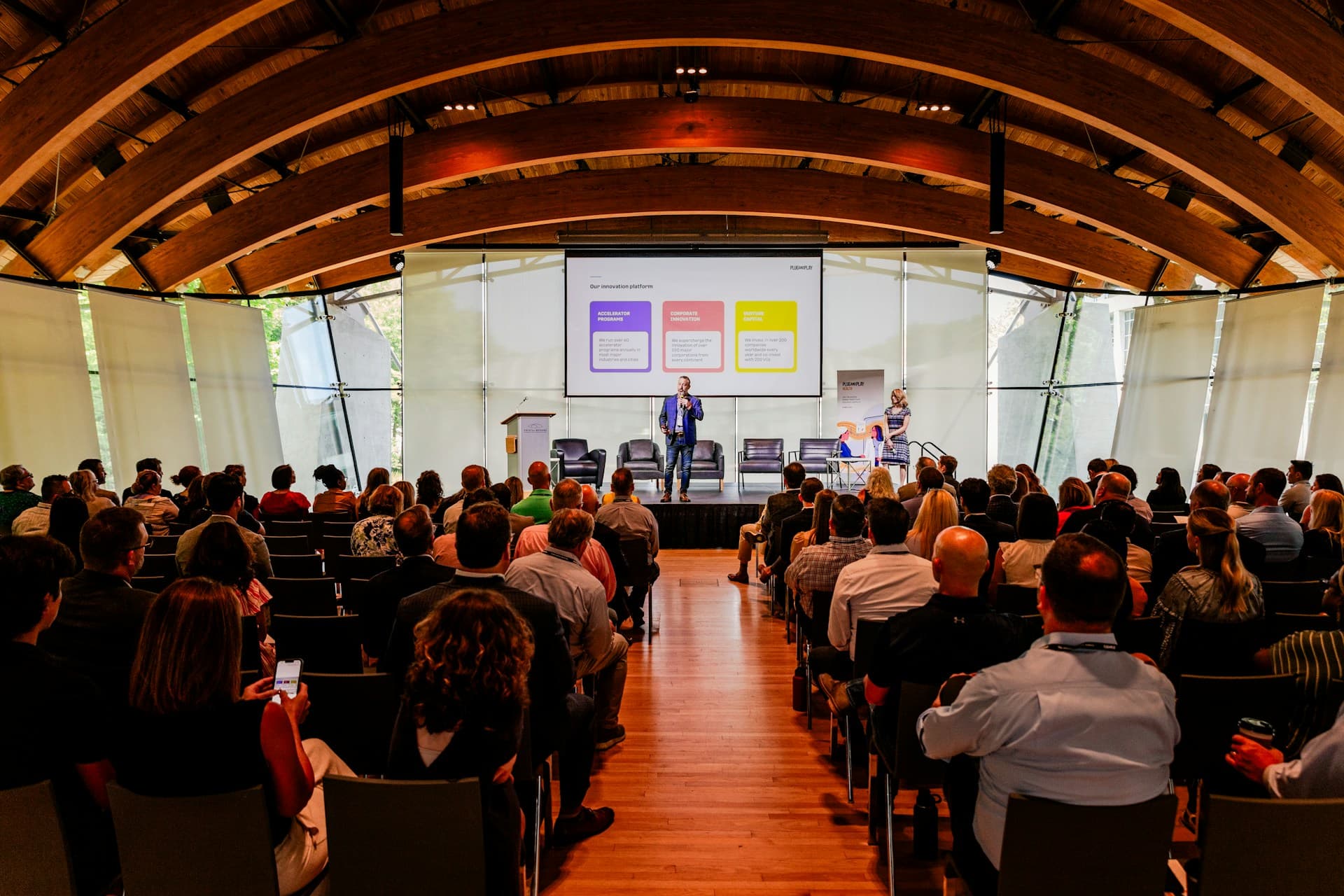Présentation d'un pitch deck pour startup