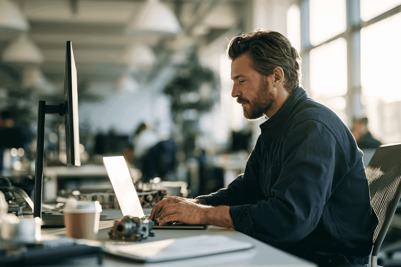Un ingénieur d'un industriel B2B qui publie sur LinkedIn dans le cadre du programme d'employee advocacy de son entreprise (1)