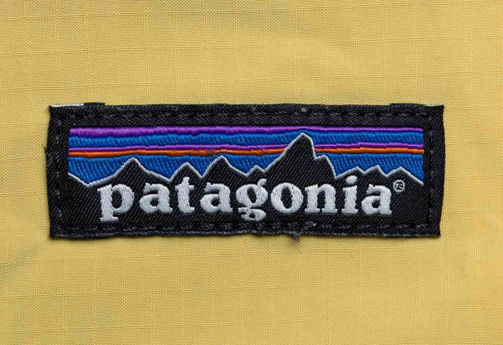 Etiquette de la marque Patagonia