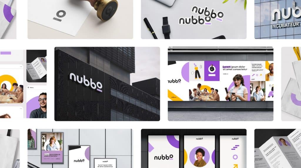 Supports de communication Nubbo