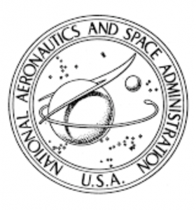 Premier logo de la Nasa, appelé Meatball